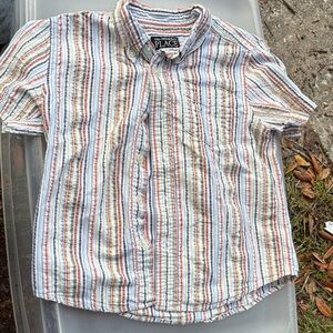 The Children's Place Colorful Striped Button-Down Shirt